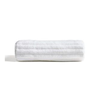 Biela froté bavlnená osuška 70x140 cm Navira – Kave Home vyobraziť
