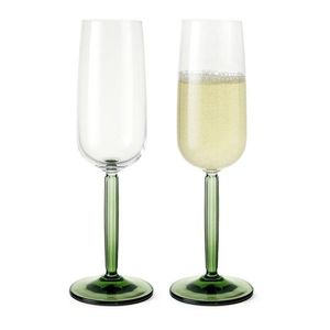 Poháre v súprave 2 ks na sekt 240 ml Hammershøi – Kähler Design vyobraziť