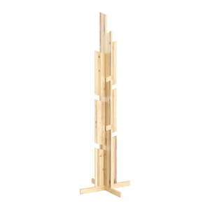 Vešiak z borovicového dreva v prírodnej farbe 60x186 cm Keeper – Karup Design vyobraziť