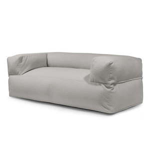 Svetlosivý sedací vak z textílie buklé Sofa MooG – SLOWDOWN vyobraziť