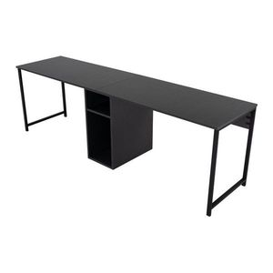 Matný pracovný stôl 60x240 cm Twin – Kalune Design vyobraziť