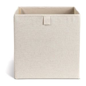 Béžový látkový úložný box 32x31, 5x31, 5 cm Soft Storage Cube – Bigso vyobraziť