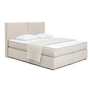 Béžová boxspring posteľ 160x200 cm Olia Bold – Bonami Selection vyobraziť