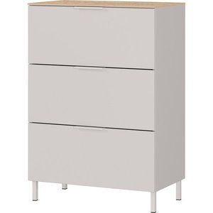 Krémová matná skrinka 68x98x40 cm Savoca – Germania vyobraziť