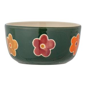 Tmavozelená kameninová detská miska ø 12 cm Addy – Bloomingville Mini vyobraziť