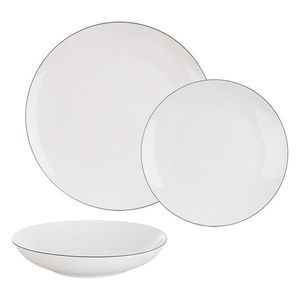 Jedálenská súprava 18 ks z kostného porcelánu Decora – Orion vyobraziť