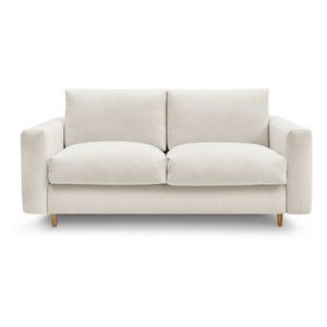 Béžová pohovka na každodenné spanie/rozkladacia 220 cm Cocoone – Bobochic Paris vyobraziť