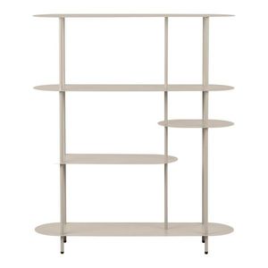 Béžový kovový regál 118x139x31 cm Rieti – House Nordic vyobraziť