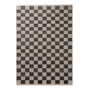 Čierny/krémovobiely obojstranný/ručne tkaný koberec s prímesou juty 200x300 cm Rex – Hanse Home vyobraziť
