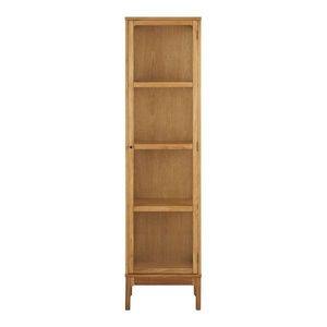 Vitrína v prírodnej farbe 47x180x40 cm Zamora – House Nordic vyobraziť
