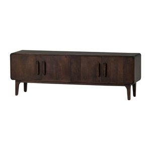TV stolík z mangového dreva v tmavoprírodnej farbe 150x50x35 cm Liya – WOOOD vyobraziť
