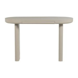 Béžový konzolový stolík 50x120 cm Mael – WOOOD vyobraziť