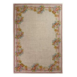 Ručne tkaný vlnený koberec 140x200 cm Elise Floral – Flair Rugs vyobraziť