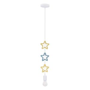 Detský luster s kovovým tienidlom Single – Candellux Lighting vyobraziť