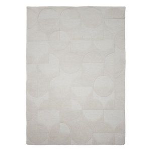 Slonovinový ručne tkaný vlnený koberec 200x290 cm Gigi – Flair Rugs vyobraziť