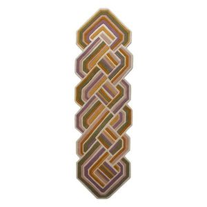 Ručne tkaný vlnený behúň 80x300 cm Lattice Shaped – Flair Rugs vyobraziť