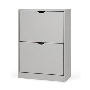 Sivá výklopná skrinka na topánky 60x82x24 cm Stelo – Bonami Essentials vyobraziť