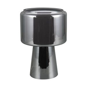Sivá stolová lampa (výška 29 cm) Rocka – Trio vyobraziť