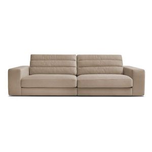 Taupe zamatová pohovka 276 cm Sierra – Bobochic Paris vyobraziť