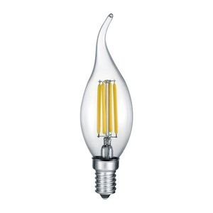 Teplá biela žiarovka E14, 4 W Windstorkerze – Trio vyobraziť