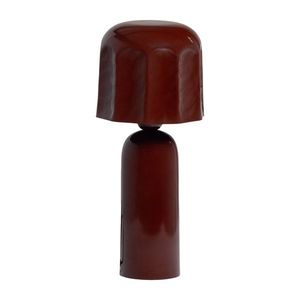 Hnedá kovová stolová lampa (výška 39 cm) Lumira – WOOOD vyobraziť