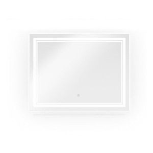 Nástenné zrkadlo s osvetlením 90x70 cm Zenith – Bonami Essentials vyobraziť