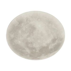 Svetlosivé LED detské stropné svietidlo s tienidlom z akrylového skla ø 40 cm Lunar – Trio vyobraziť