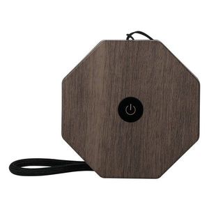 Biela/sivá prenosná svetelná dekorácia na USB ø 8 cm Twist – Gingko vyobraziť