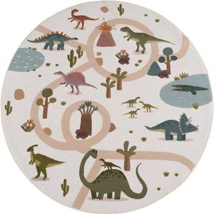 Prateľný detský koberec ø120 cm Coco 1131 – Ayyildiz Carpets vyobraziť