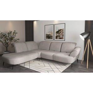 Sit & More ROHOVÁ SEDAČKA, textil, strieborná vyobraziť