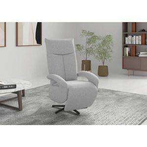 Sit & More RELAXAČNÉ KRESLO, textil, svetlosivá vyobraziť
