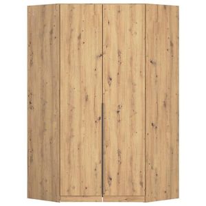Rauch Möbel ROHOVÁ ŠATNÍKOVÁ SKRIŇA, tmavosivá, dub artisan, 117/229/117 cm vyobraziť