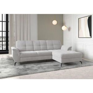 Sit & More ROHOVÁ SEDAČKA, textil, strieborná vyobraziť