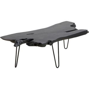 Ambia Home KONFERENČNÝ STOLÍK, čierna, drevo, kov, 100/40/40 cm vyobraziť