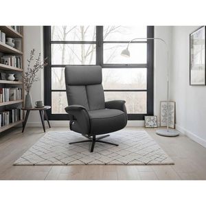 Sit & More RELAXAČNÉ KRESLO, koža, čierna vyobraziť