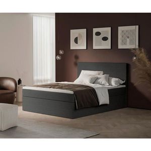 P & B AMERICKÁ POSTEĽ, 160/200 cm, tmavosivá vyobraziť