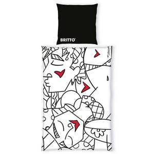 BRITTO OBOJSTRANNÁ POSTEĽNÁ BIELIZEŇ, renforcé, viacfarebná, 135/200 cm vyobraziť