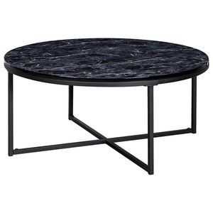 Okrúhla nábytková noha 80 cm čierna vyobraziť