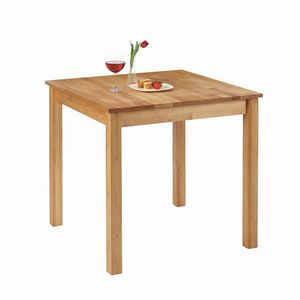 Carryhome JEDÁLENSKÝ STÔL, jadrový buk, farba buka, 80/80/75 cm vyobraziť