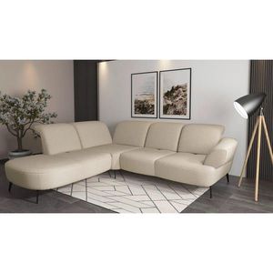 Sit & More ROHOVÁ SEDAČKA, textil, krémová vyobraziť