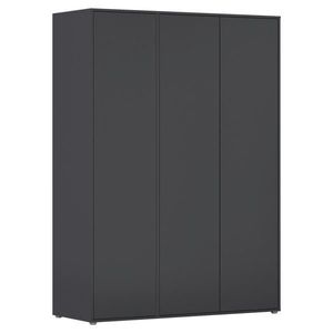 Rauch Möbel SKRIŇA S OTOČNÝMI DVERAMI, sivá, 140/194/53 cm vyobraziť