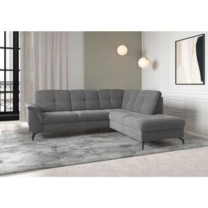 Sit & More ROHOVÁ SEDAČKA, textil, sivá vyobraziť