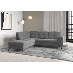 Sit & More ROHOVÁ SEDAČKA, textil, sivá vyobraziť