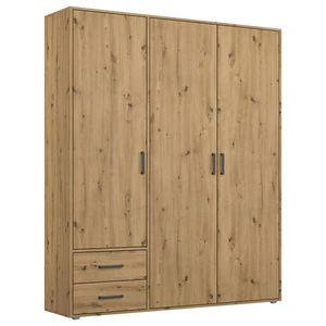 Rauch Möbel SKRIŇA S OTOČNÝMI DVERAMI, dub artisan, 140/194/53 cm vyobraziť