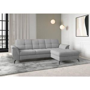 Sit & More ROHOVÁ SEDAČKA, textil, sivá vyobraziť