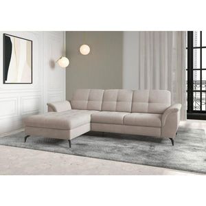 Sit & More ROHOVÁ SEDAČKA, textil, sivobéžová vyobraziť
