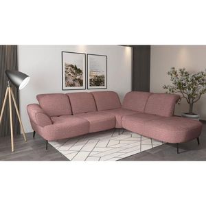 Sit & More ROHOVÁ SEDAČKA, textil, baklažánová vyobraziť