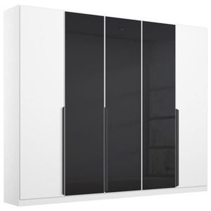 Rauch Möbel SKRIŇA S OTOČNÝMI DVERAMI, antracitová, biela, 225/210/54 cm vyobraziť