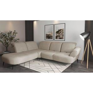 Sit & More ROHOVÁ SEDAČKA, textil, béžová vyobraziť