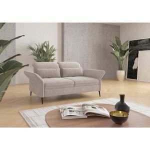 Sit & More TROJMIESTNA POHOVKA, textil, sivobéžová vyobraziť